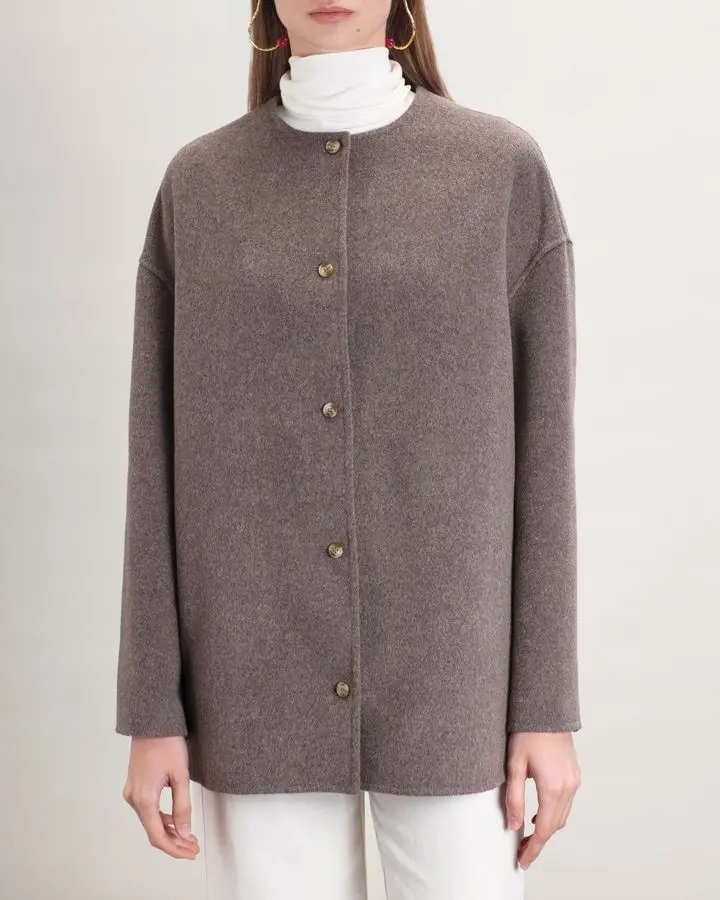 Полупальто шерстяное Dunne