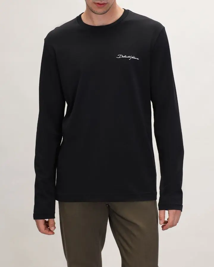 Лонгслив хлопковый