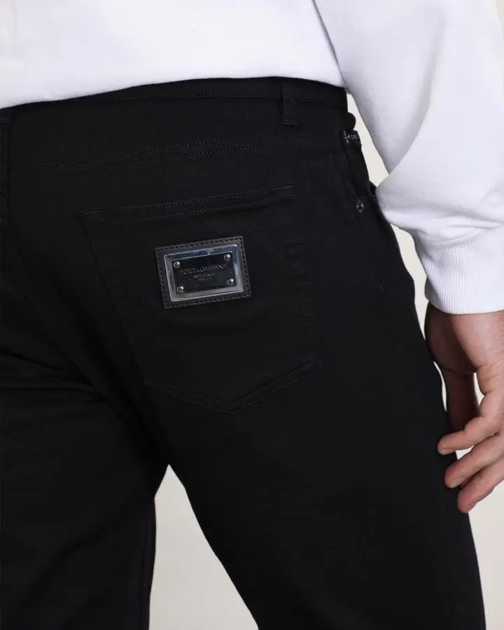 Джинсы Slim Fit хлопковые