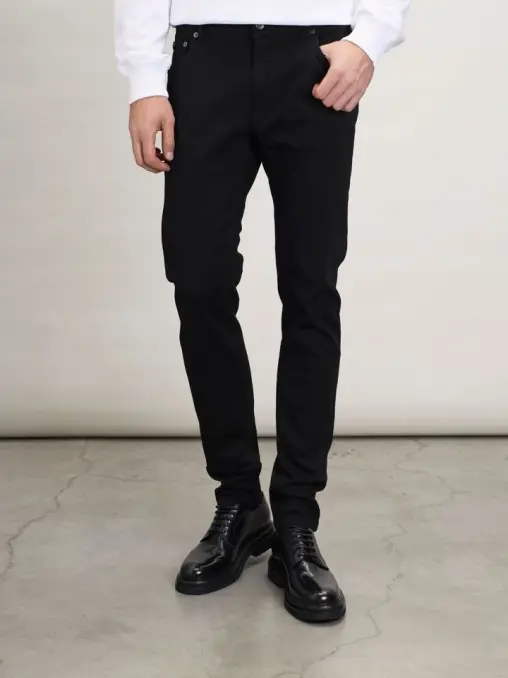 Джинсы Slim Fit хлопковые DOLCE & GABBANA