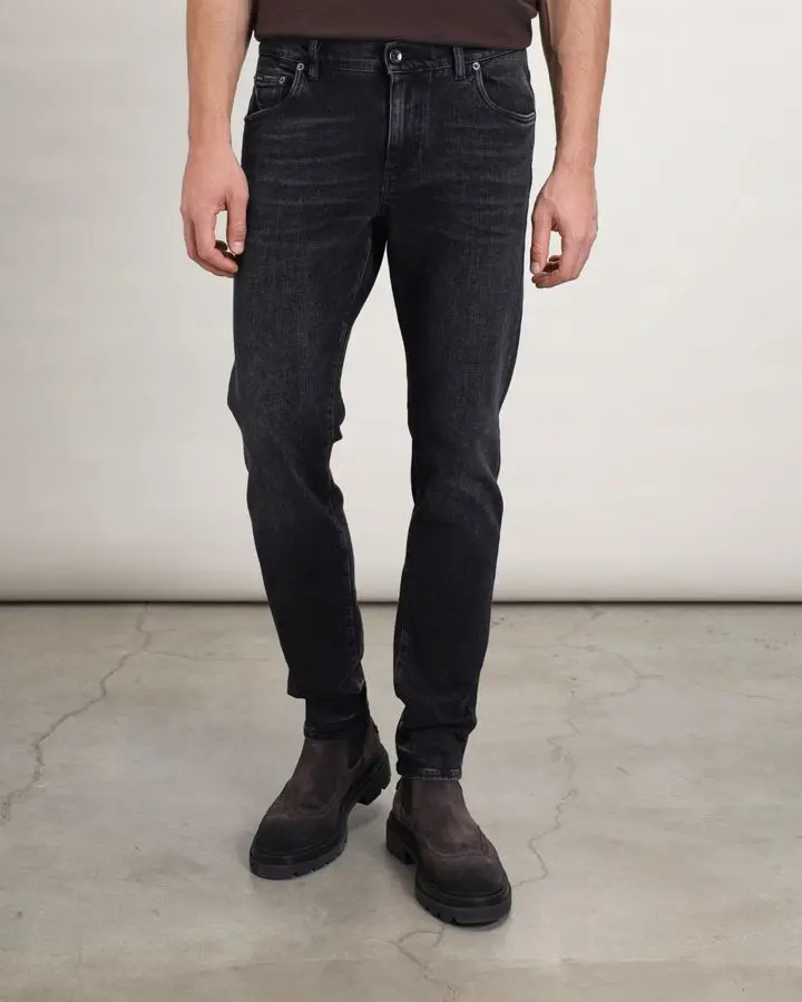 Джинсы Slim Fit хлопковые