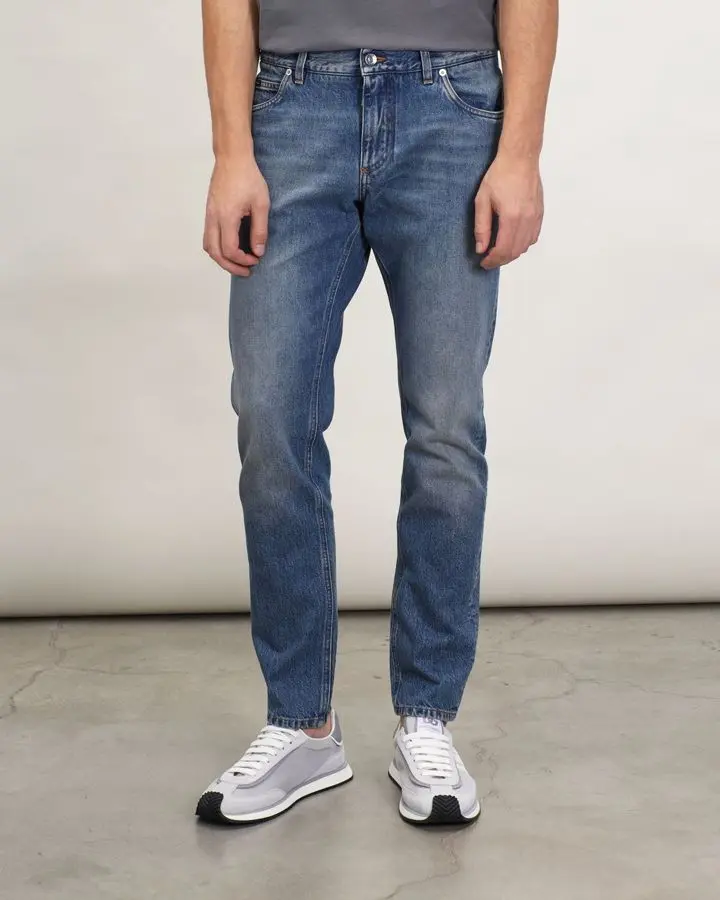 Джинсы Regular Fit хлопковые