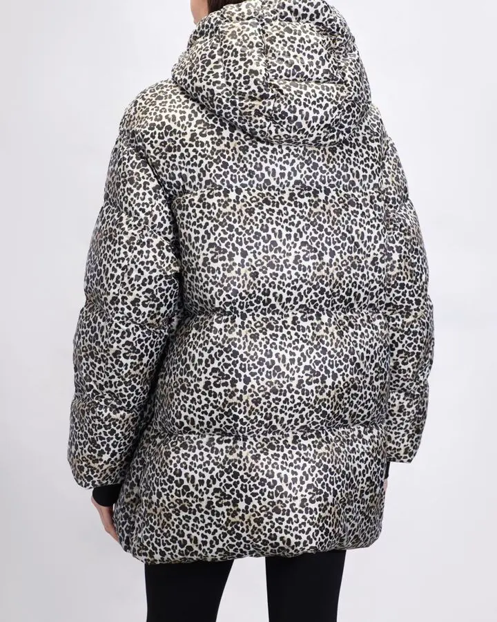 Пуховик стеганый