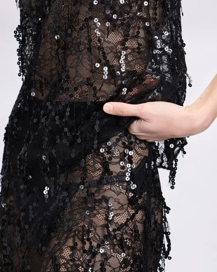 Топ из кружева