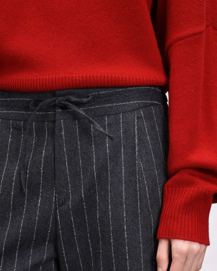 Брюки шерстяные