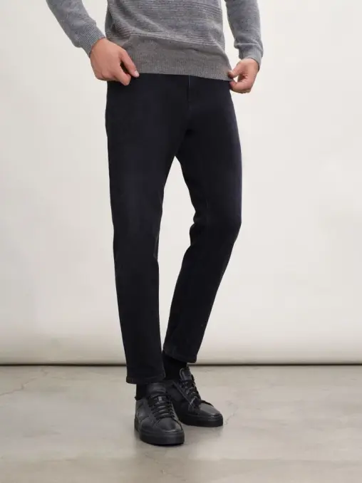 Кеды кожаные на меху SANTONI