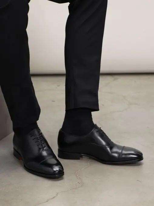 Оксфорды кожаные SANTONI