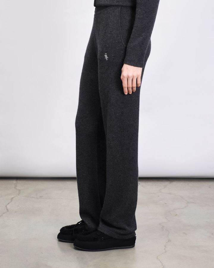 Брюки из кашемира и шерсти