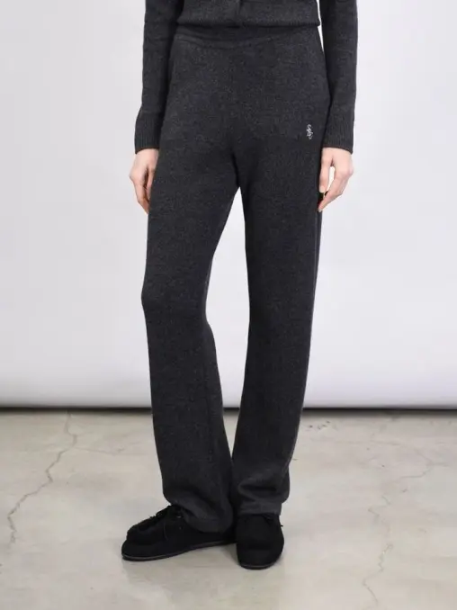 Брюки из кашемира и шерсти SPORTY & RICH
