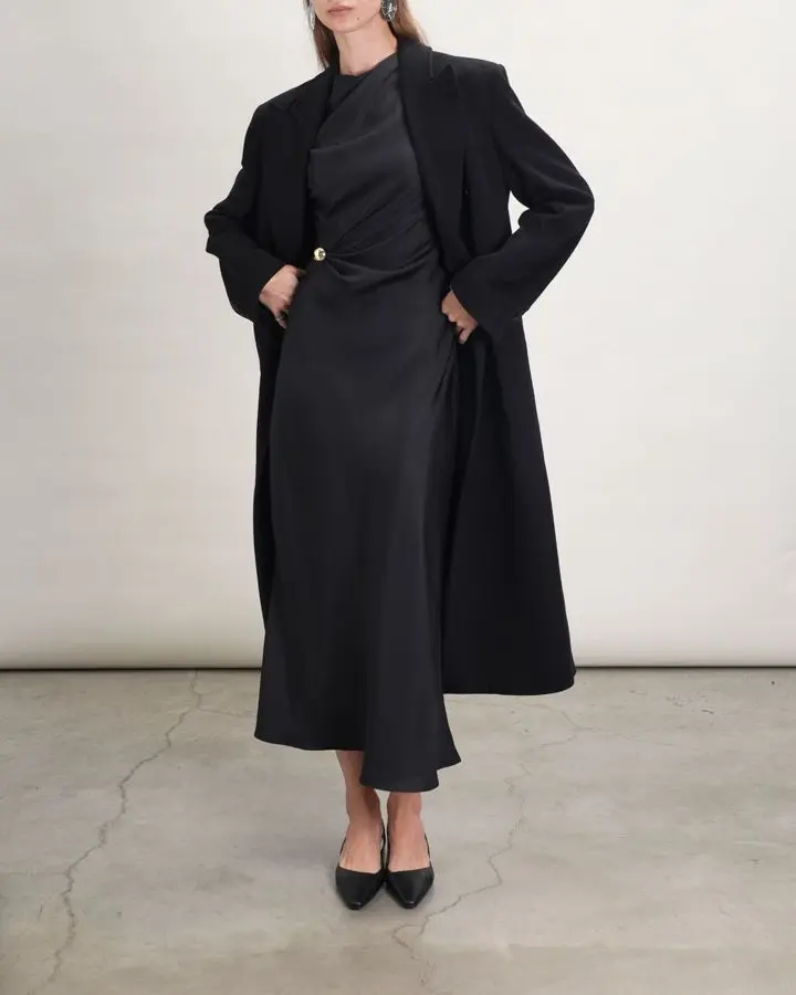 Платье шелковое Roan