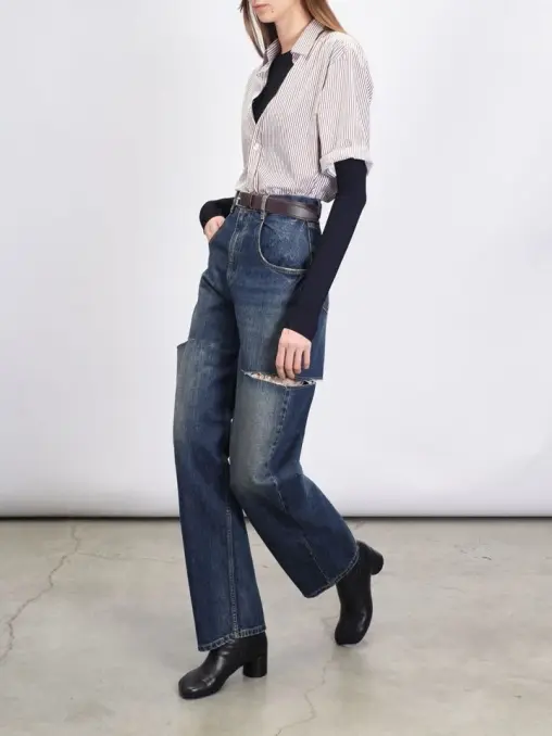 Джинсы MAISON MARGIELA