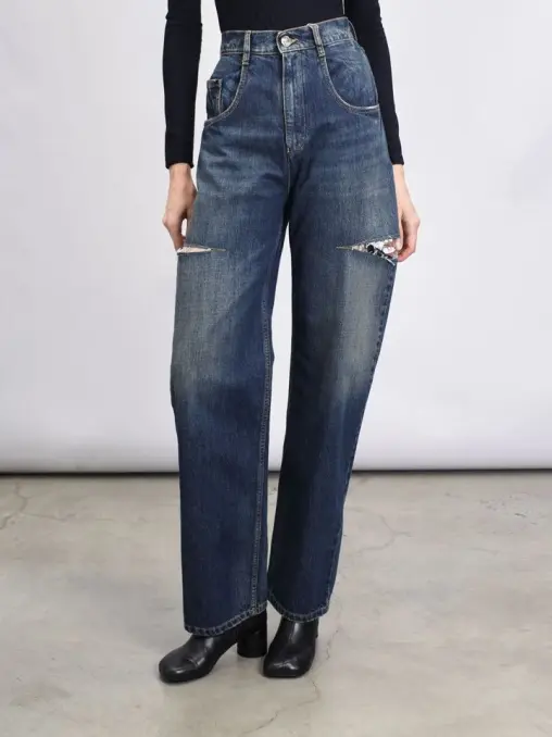 Джинсы MAISON MARGIELA
