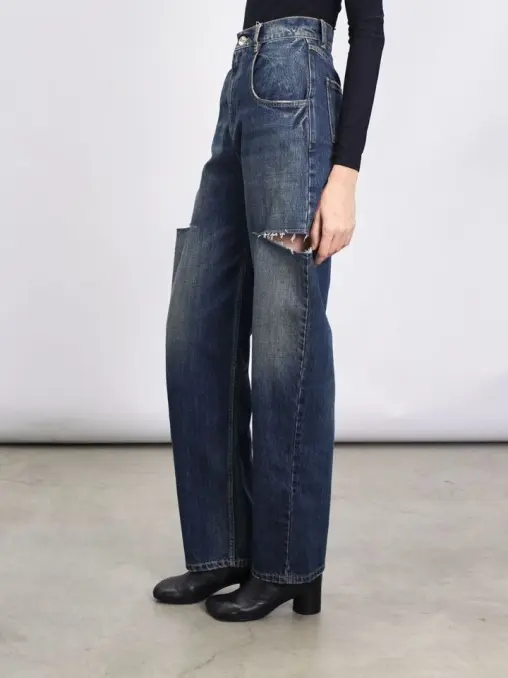 Джинсы MAISON MARGIELA