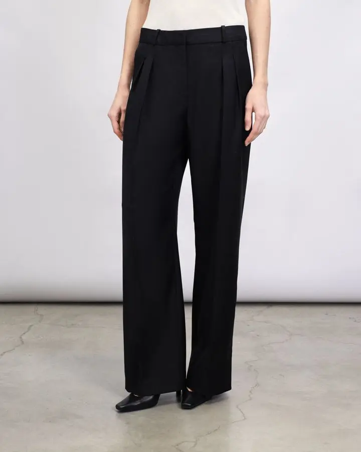 Брюки шерстяные