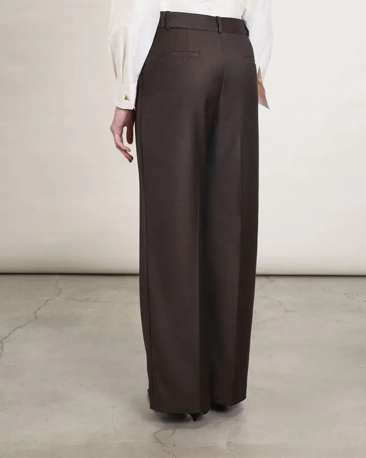 Брюки шерстяные