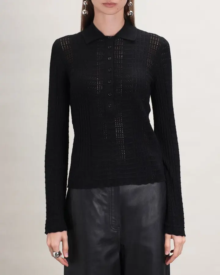 Поло из шерсти и кашемира Tiha