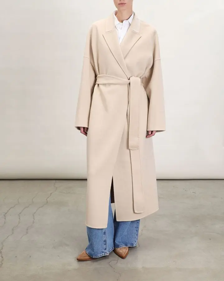 Пальто шерстяное