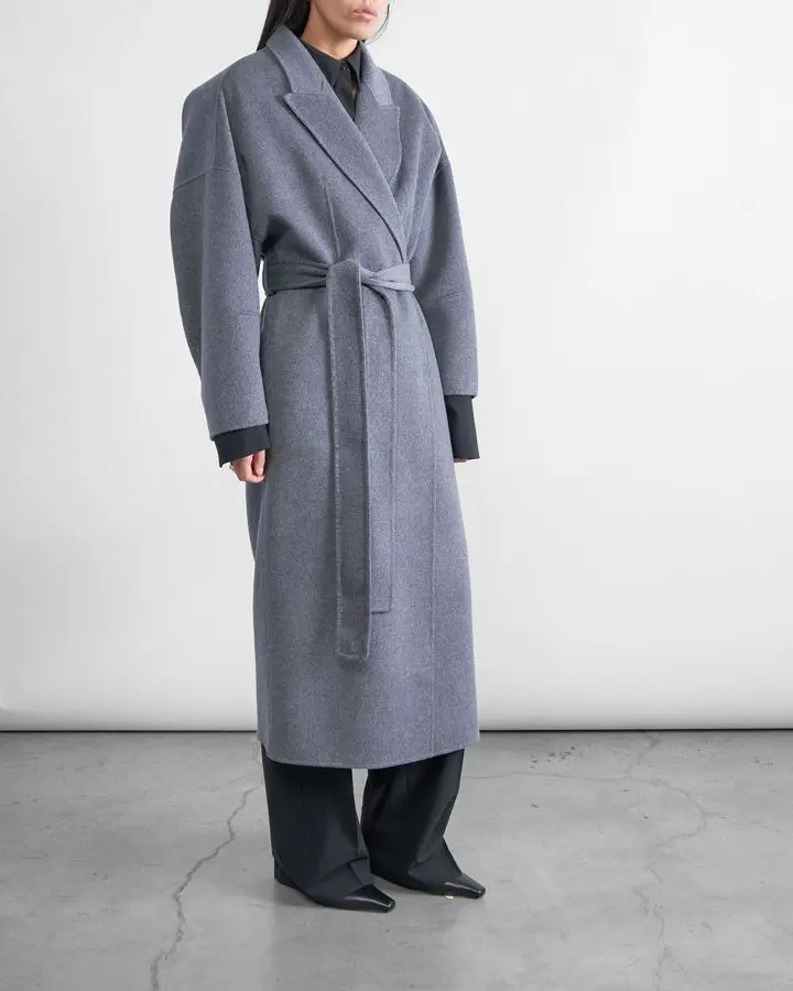 Пальто шерстяное