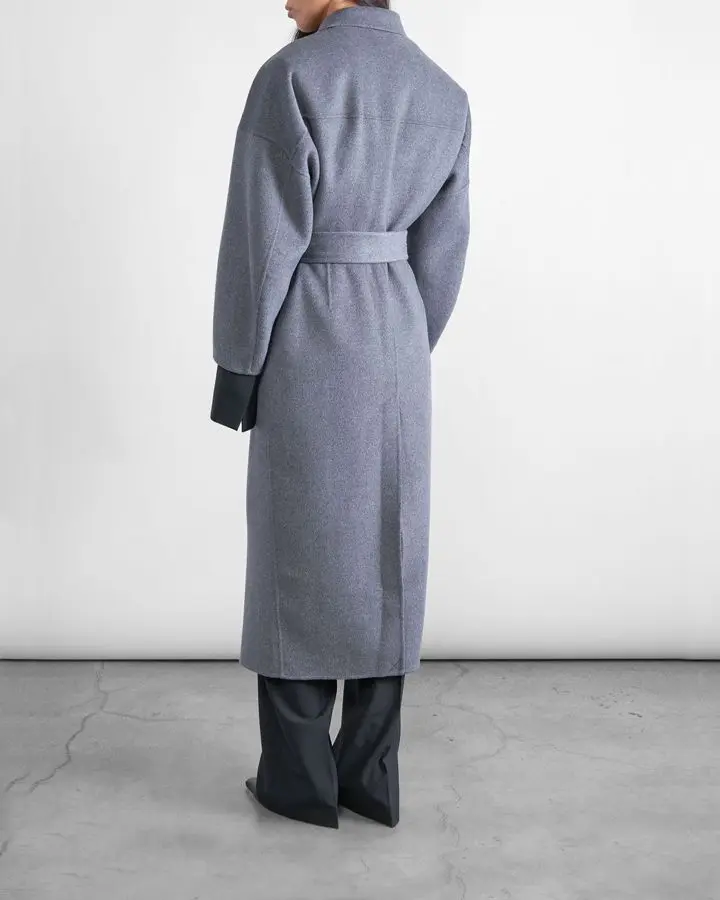 Пальто шерстяное