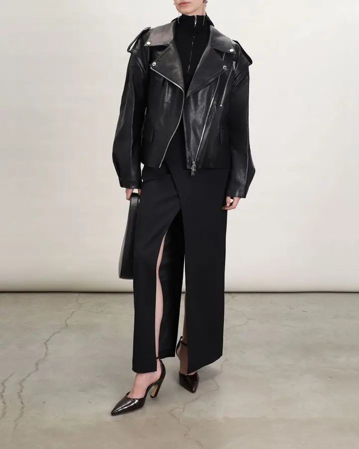 Куртка-косуха кожаная