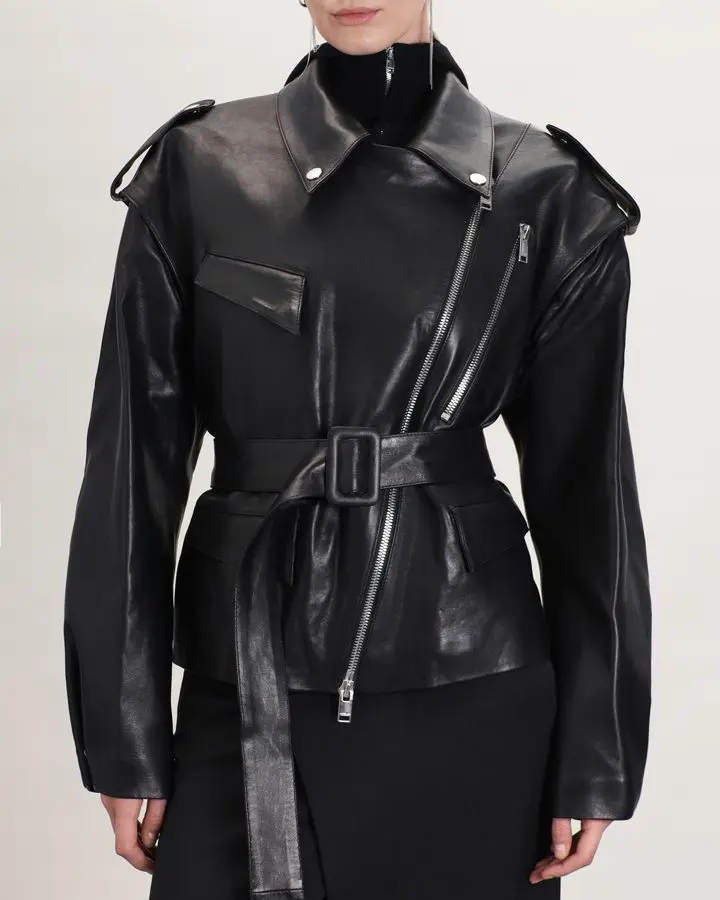 Куртка-косуха кожаная