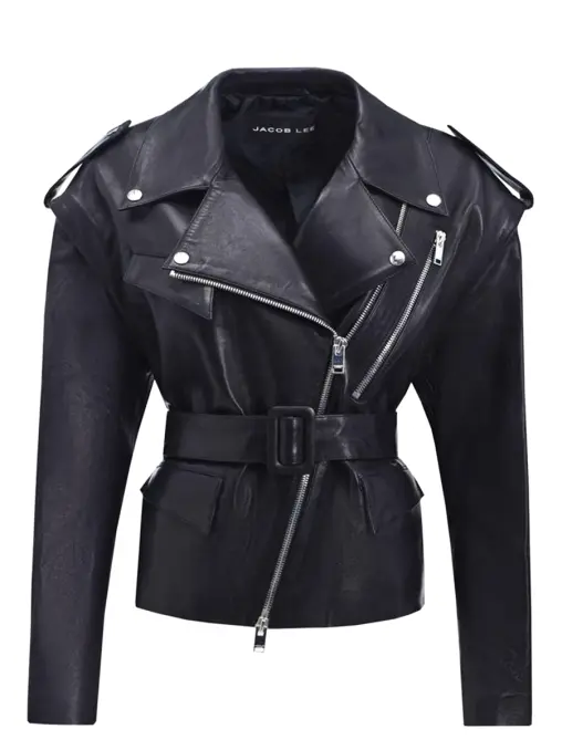 Куртка-косуха кожаная JACOB LEE