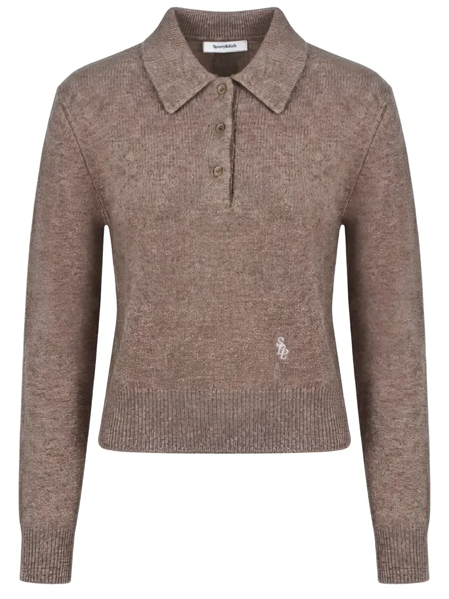 Поло из кашемира и шерсти