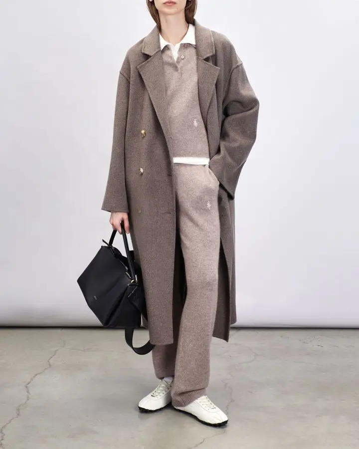 Поло из кашемира и шерсти