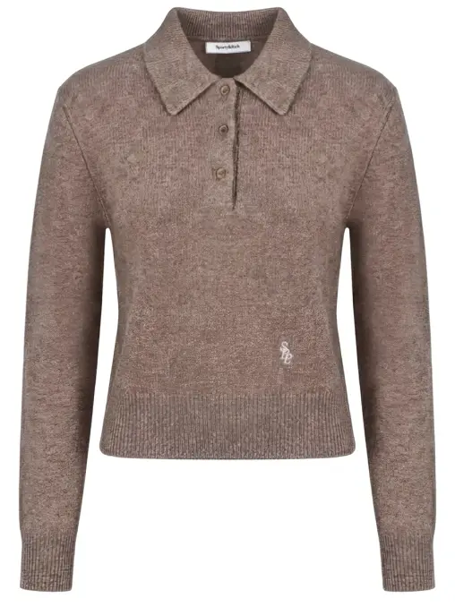 Поло из кашемира и шерсти SPORTY & RICH