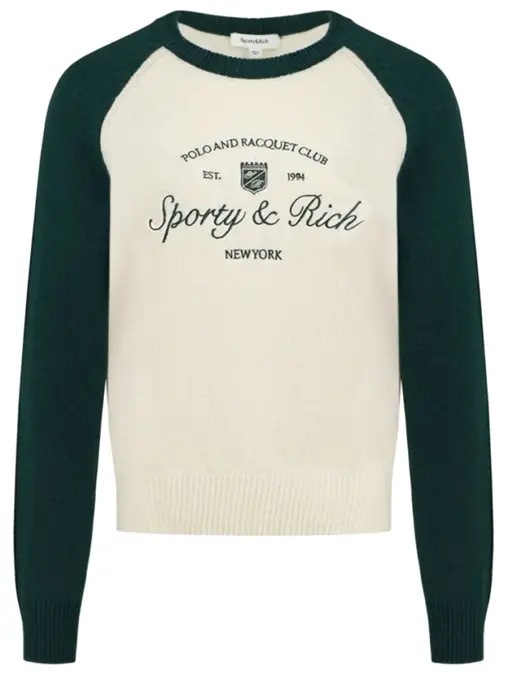 Джемпер из кашемира и шерсти SPORTY & RICH