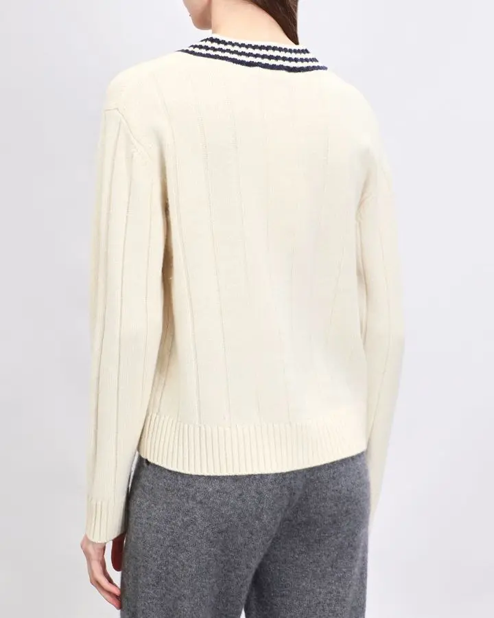 Пуловер из кашемира и шерсти