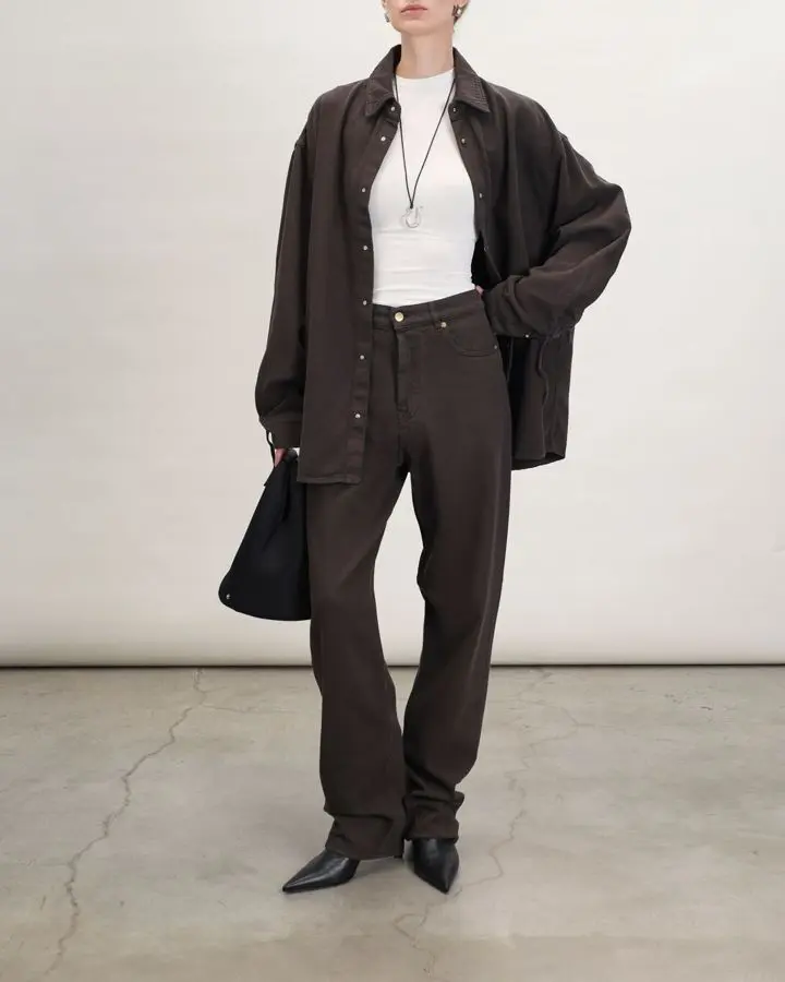 Джинсы из хлопка и лиоцелла