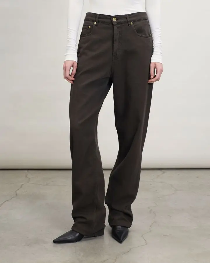 Джинсы из хлопка и лиоцелла