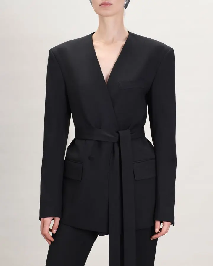 Пиджак шерстяной