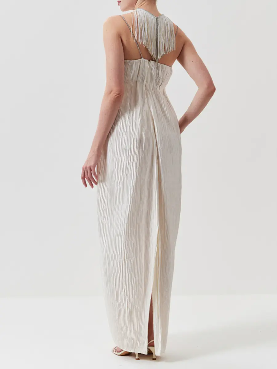 Платье шелковое