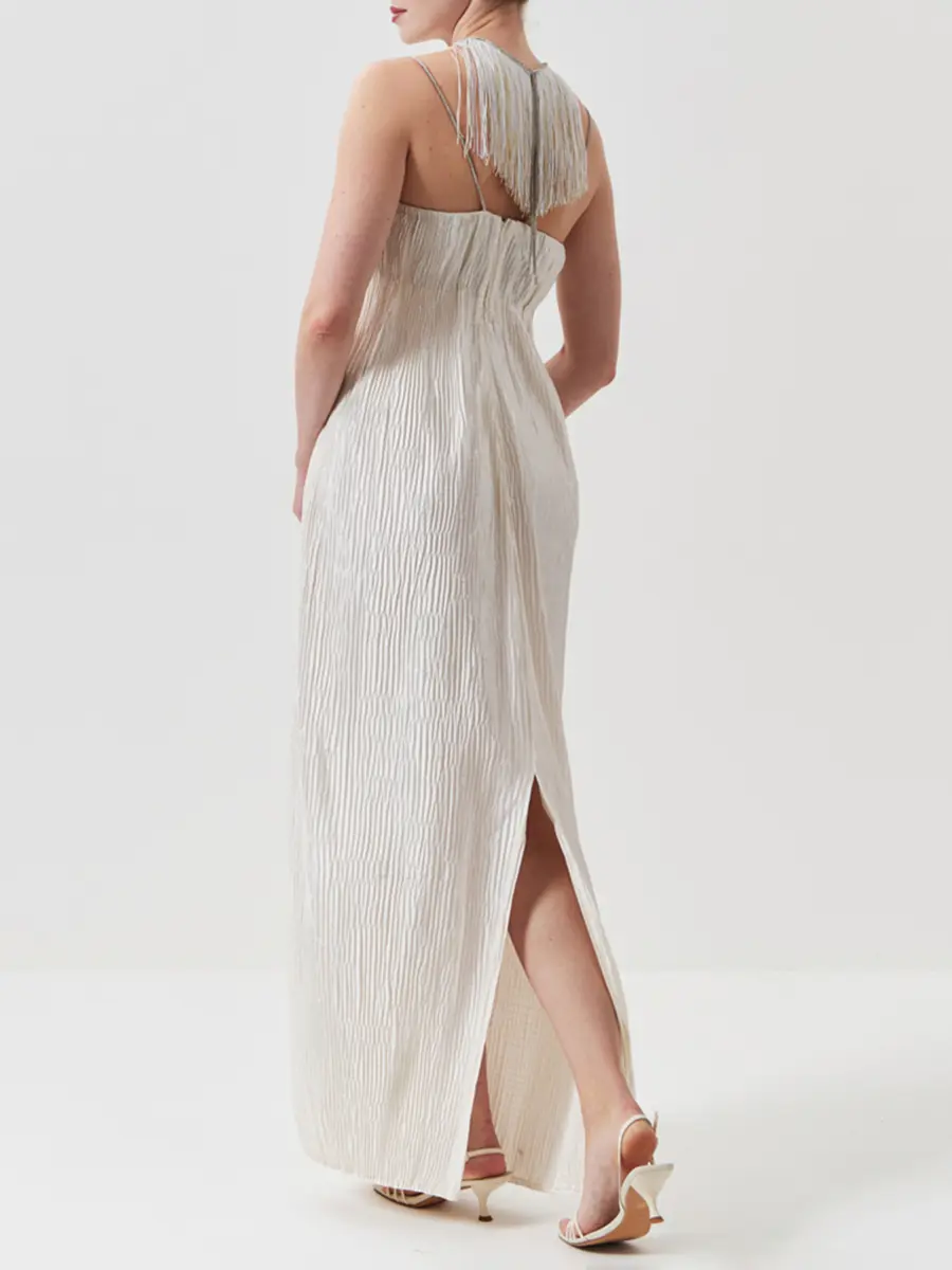 Платье шелковое