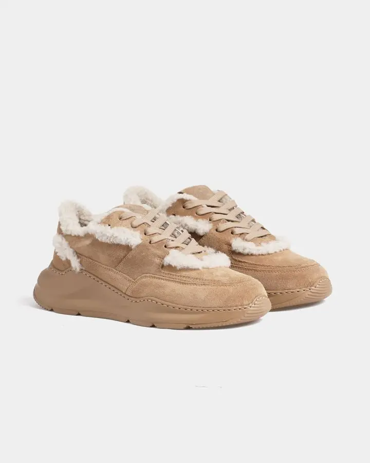 Кроссовки комбинированные на меху