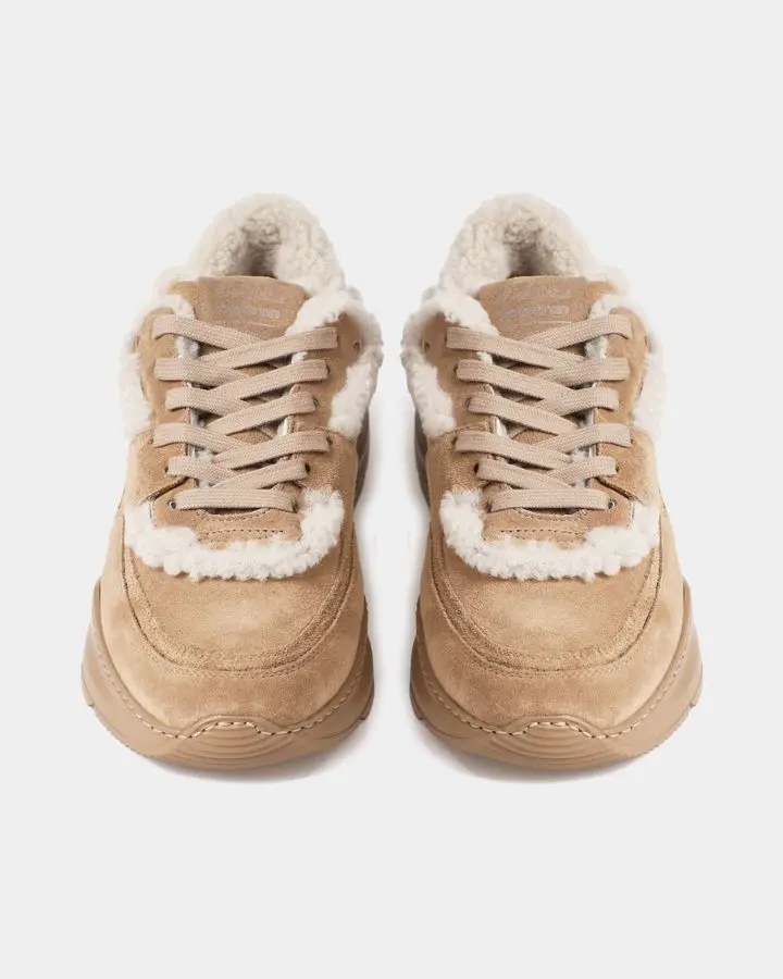 Кроссовки комбинированные на меху