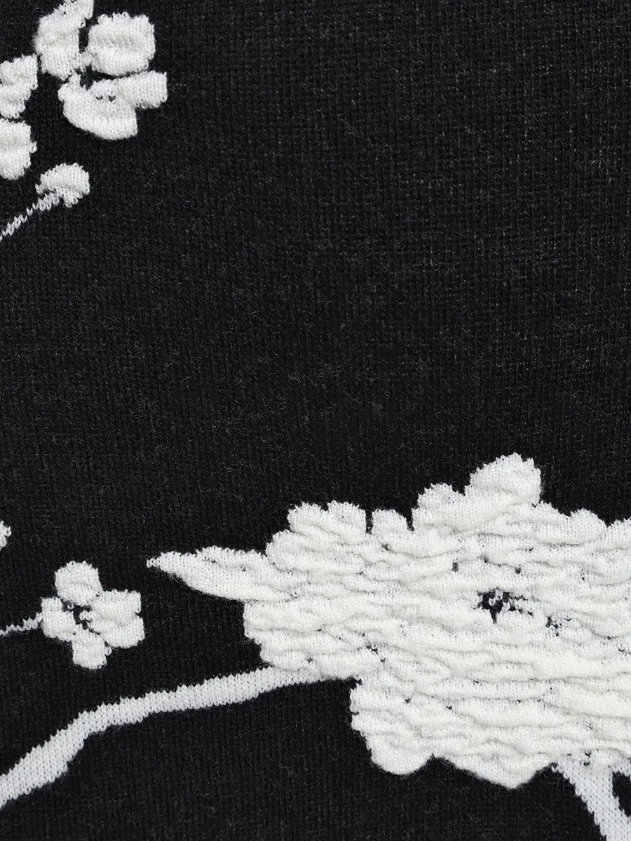 Платье жаккардовое с люрексом