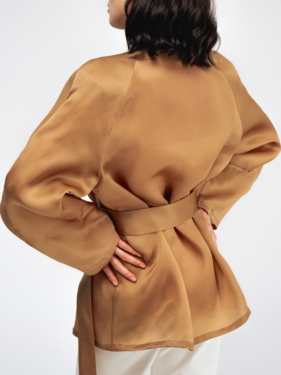 Куртка-кимоно шелковая