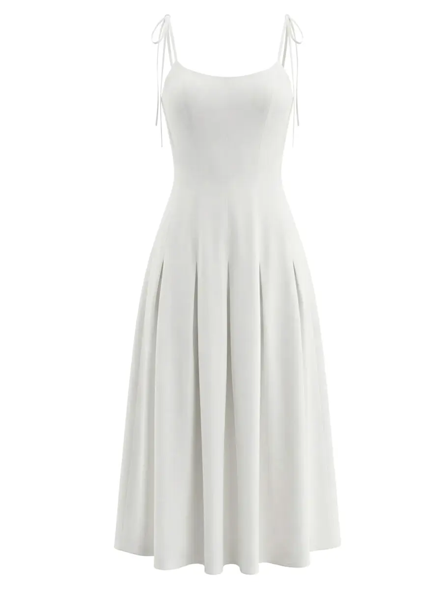 Сарафан из вискозы и льна