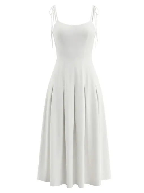 Сарафан из вискозы и льна AMMONIT