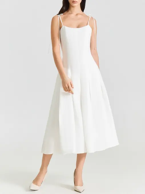 Сарафан из вискозы и льна AMMONIT