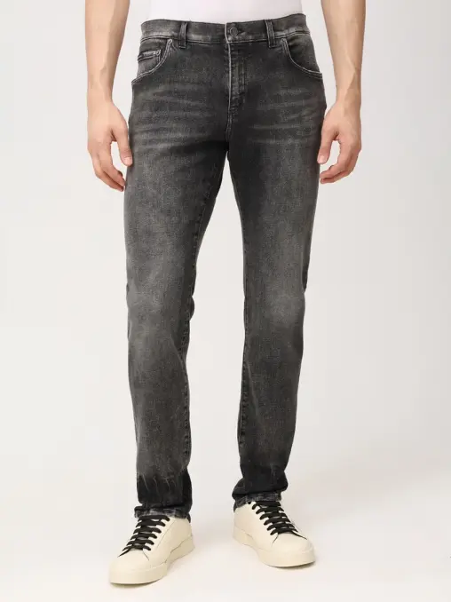 Джинсы Slim Fit хлопковые DOLCE & GABBANA