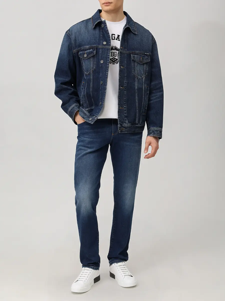 Джинсы Slim Fit хлопковые
