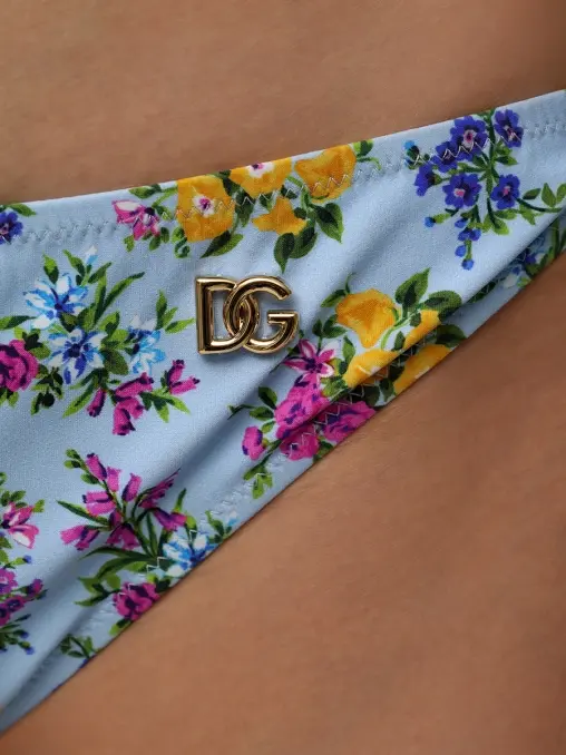 Купальник-бикини с принтом DOLCE & GABBANA