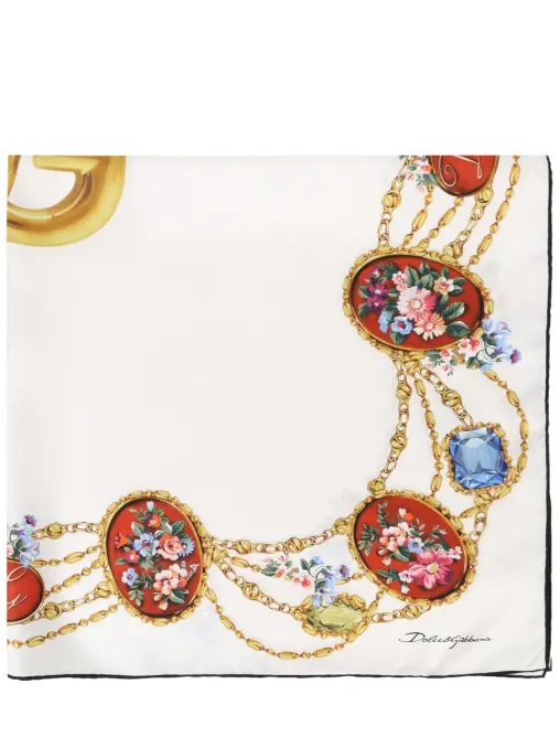 Платок шелковый DOLCE & GABBANA