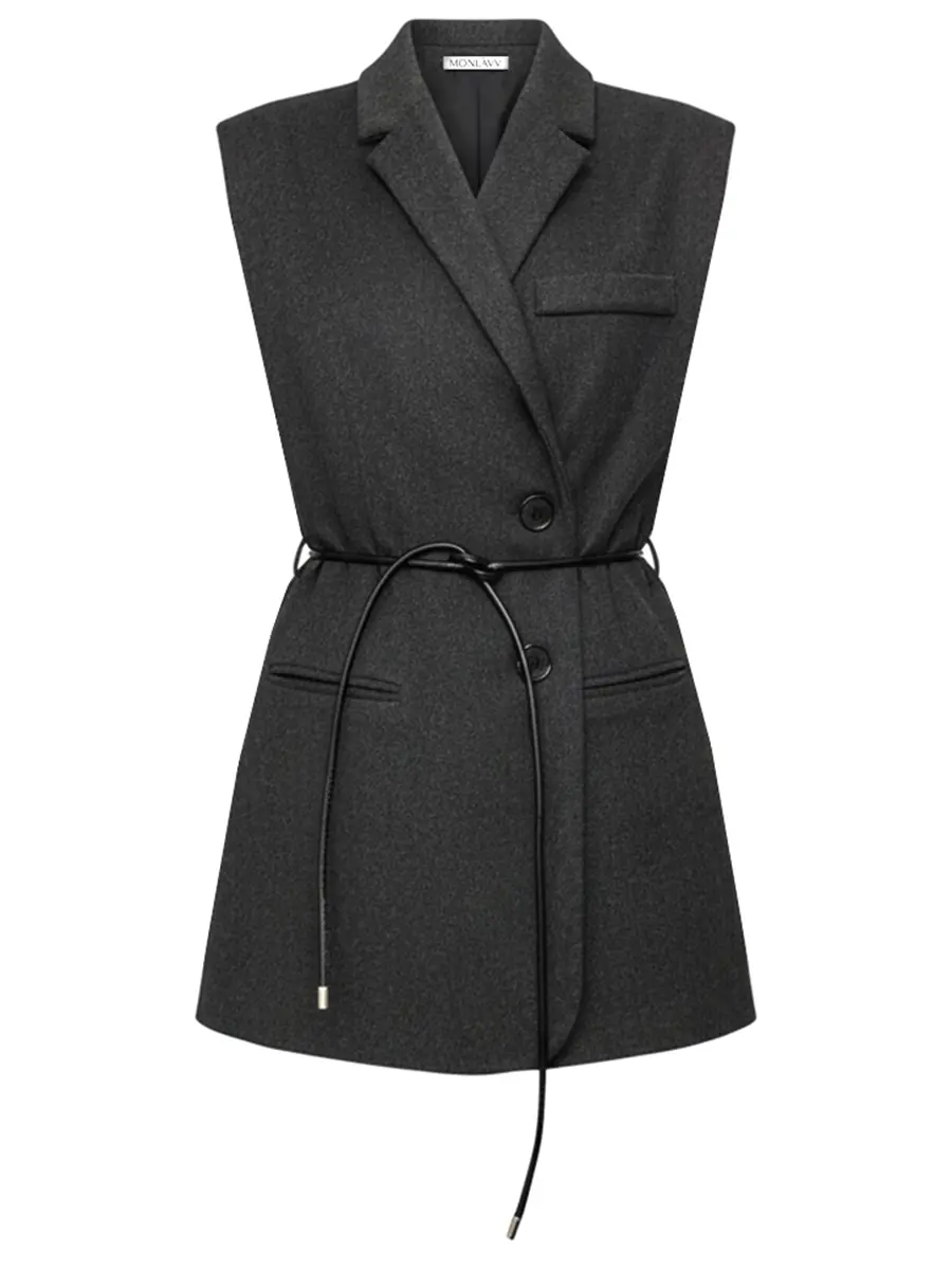 Жилет шерстяной