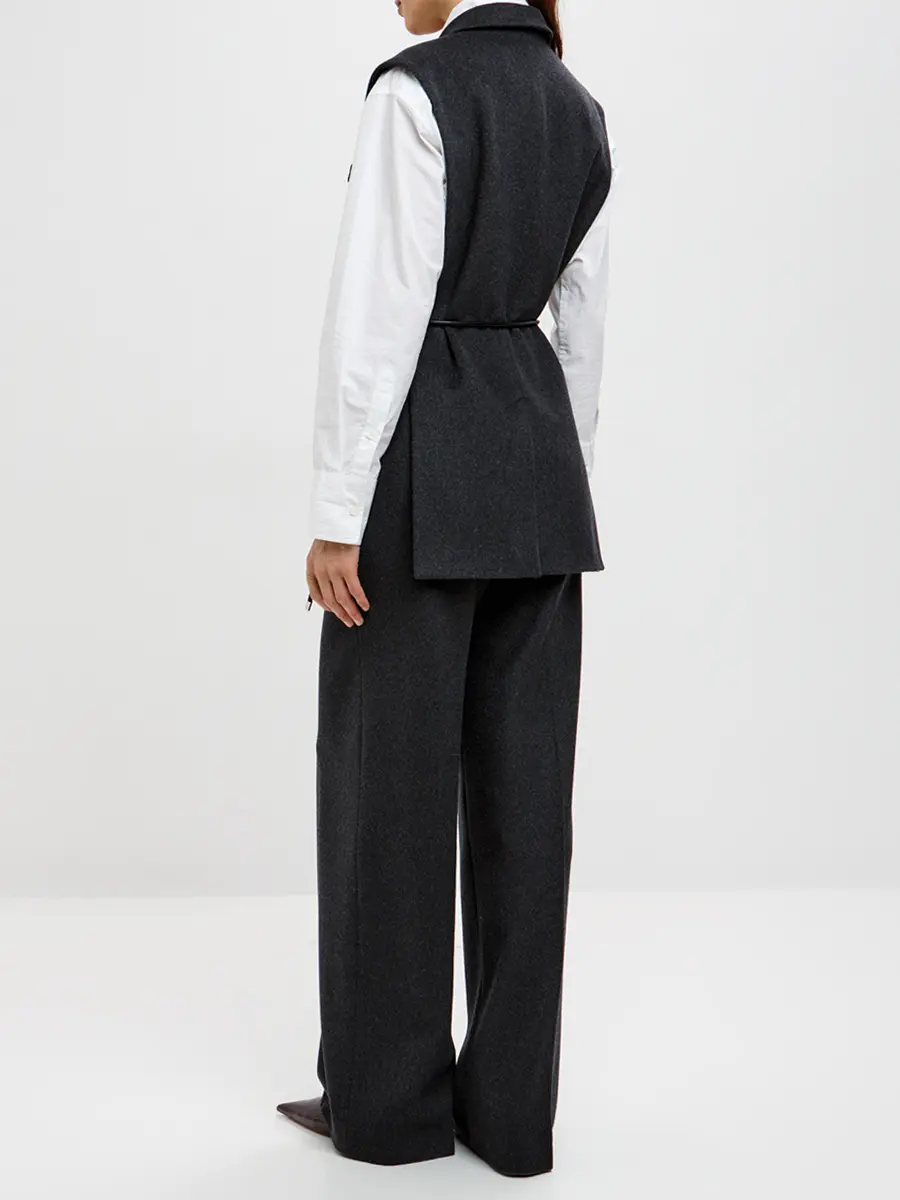 Брюки шерстяные