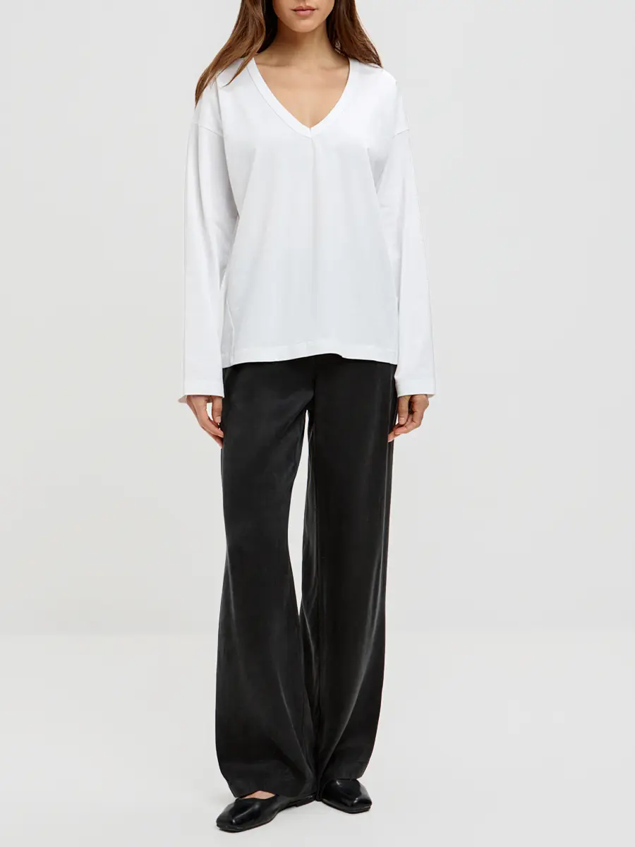 Лонгслив хлопковый